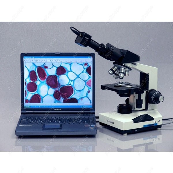 AmScope Biological Binocular C - огляд і ціна Microscope Compound 40X