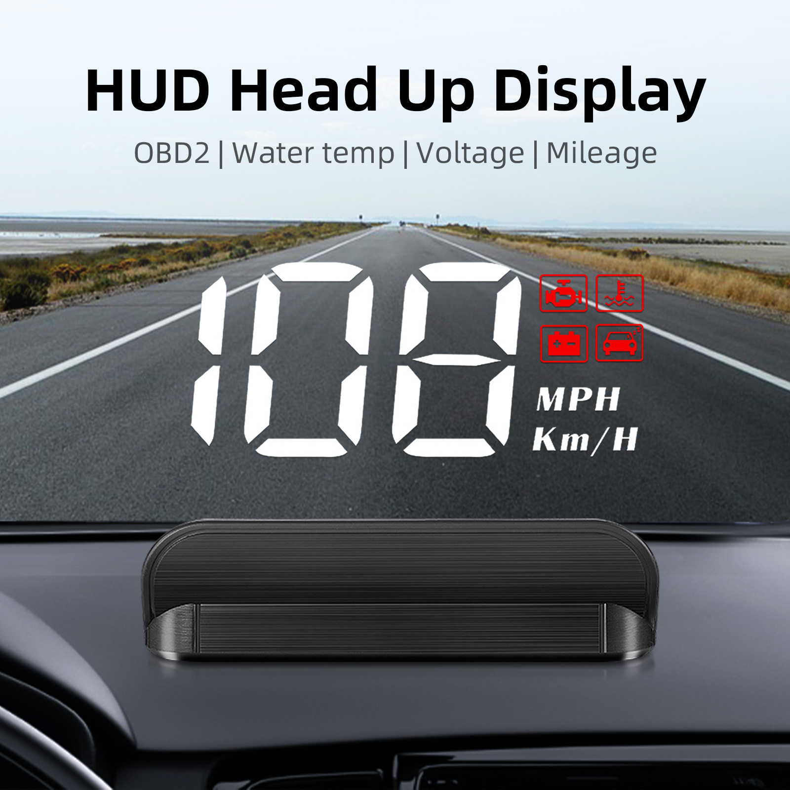 M3 HUD Obd2 Head-Up Display Di - огляд і ціна Anemometer Wind Speed