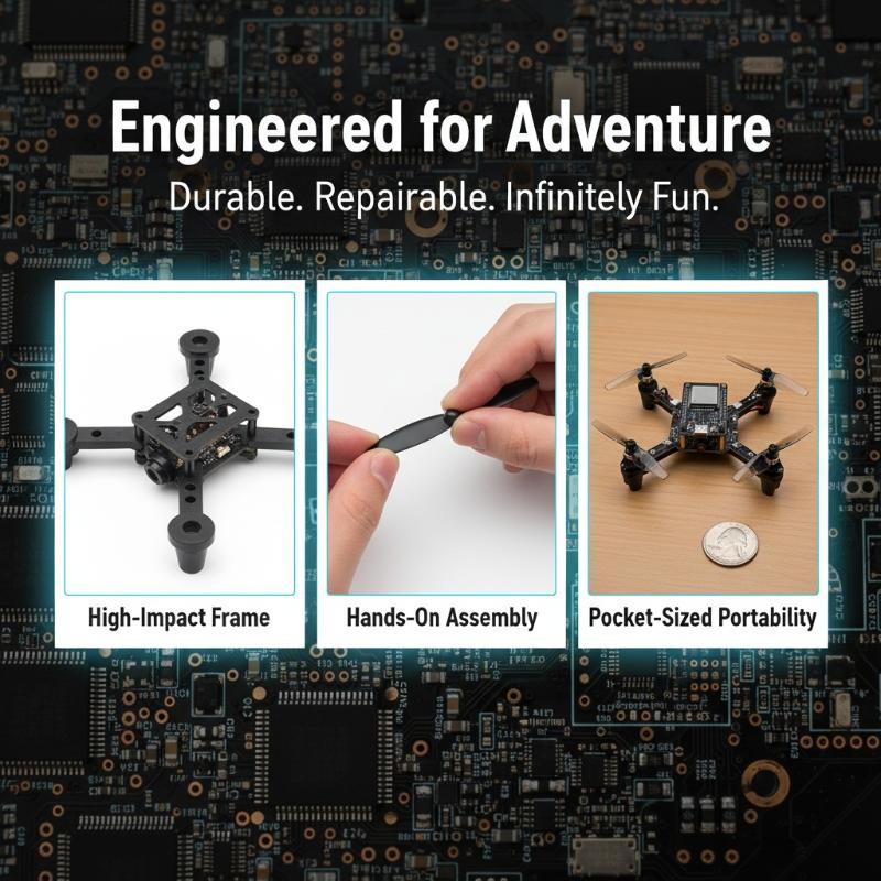 Mini DIY Programmable Drone Op - огляд і ціна Science Hobbyist