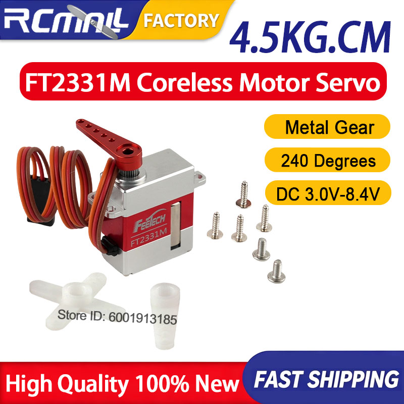 FT2331M Micro Digital Servo 4. - огляд і ціна Robot Arm Motor
